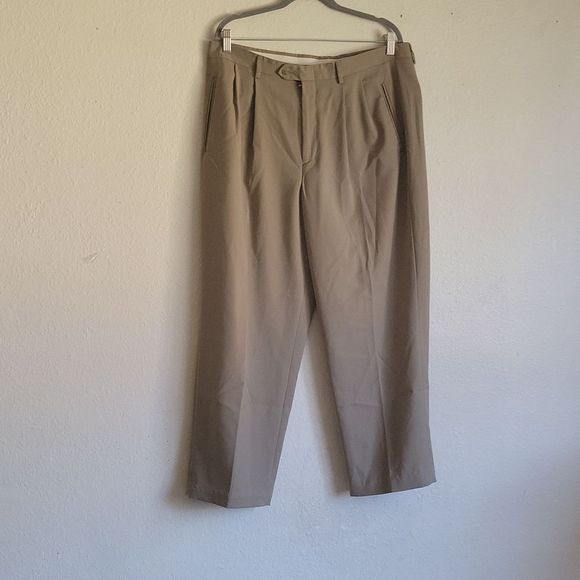 CLAIRBONE 2 pants size 38x30 1 cream 1 navy blue - Picture 2 of 16